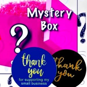 Special 5 Rolls Thank You Stickers 500 ct Mystery Box Bundle labels Variety